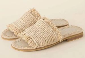 Sandales d'été marocaines en raphia faites à la main - Product Image 2