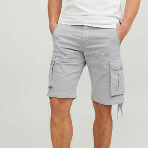 Pantalones Cortos Cargo Casuales de Lona Sólida con Múltiples Bolsillos, Transpirables y de Secado Rápido para Hombre, Verano 2026 - Product Image 3