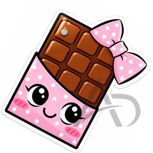 Acrylic Chocolate With Bow <b>Lash</b> Tile Sustainable Custom Logo Private Label Eyelash <b>Extension</b> Holder Beauty Instrument - Product Image 3