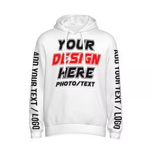 Sudadera con Capucha para Hombre, Diseño Personalizado con Estampado, Manga Larga, Logotipo con Texto, Ropa Casual de Otoño, Corte Regular, Tejido de Poliéster - Product Image 6