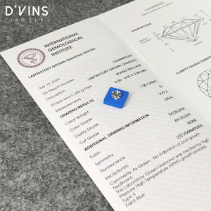 D'vins Jewels, Joyería Personalizada, Diamante Cultivado en Laboratorio HPHT CVD D, Forma Redonda, 1CT, Origen Surat, para la Elaboración de Joyas - Product Image 2