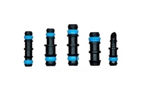 Raccord droit fiable pour tuyau d'irrigation goutte à goutte de 16 mm, idéal pour les solutions d'irrigation commerciales pour fermes et jardins