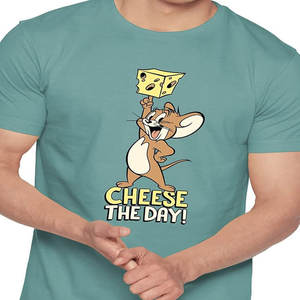 เสื้อยืดแขนสั้นผู้ชายสีพื้นผ้าฝ้ายแห้งเร็วระบายอากาศได้ดีแฟชั่นทันสมัยทรงหลวมไหล่ตก - Product Image 4