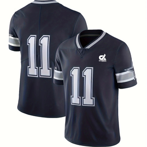 Camiseta de Fútbol Americano Personalizada para Adultos, Estilo Urbano, Secado Rápido, 100% Poliéster, Conjunto de Entrenamiento - Product Image 6