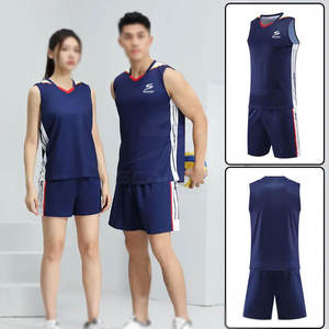 Uniforme de volley-ball confortable et résistant, conçu pour les matchs de volley-ball en salle et en extérieur - Product Image 4