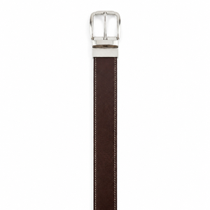 Ceinture Réversible en Cuir Véritable pour Homme, Formelle, Double Face, Boucle Rotative, Respirante, 3,5 cm, Ajustable, Vente en Gros OEM - Product Image 2