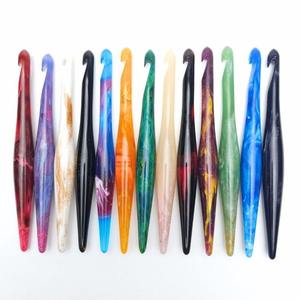 Ganchos de Resina para Crochet al por Mayor, Multi-tamaño, Ergonómicos, Agujas de Tejer Hechas a Mano, Ganchos de Epoxi Coloridos - Product Image 3