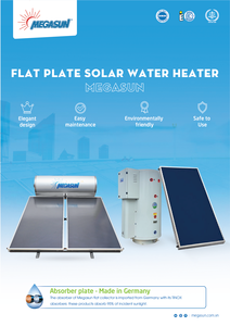 Calentador de Agua Solar de Placa Plana, Sistema de Agua Caliente Presurizado de Acero Inoxidable, Energía Solar Térmica para Hogar, Hotel, Piscina - Product Image 5