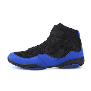 Zapatos de Boxeo de Cuero Premium Directo de Fábrica, Cierre de Gancho y Bucle, Diseño Transpirable, Construcción Ligera, Opciones Personalizables - Product Image 2