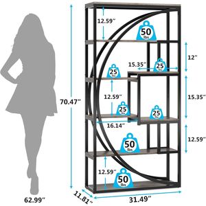 Bookshelf <b>Bookcases</b> & Bookshelves - Product Image 4