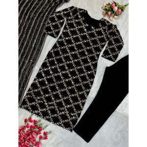 ชุดเดรสปักลายสำหรับผู้หญิงชุดปาร์ตี้ - Product Image 1
