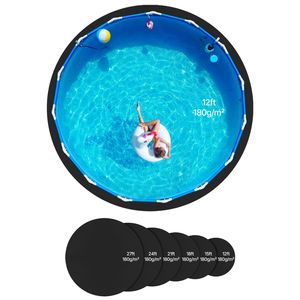 Telo di Copertura Extra Spesso per Piscine Rotonde da 3,6 m per Uso Familiare, con Protezione Antiforatura in Materiale Riciclato G - Product Image 6
