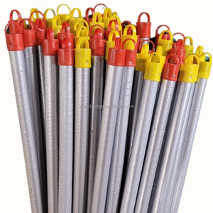 VDEX Vietnam Suministro Venta caliente Plata Mango de escoba de madera Fregona Palo Artículos para el hogar Tamaño 120cm X 2,2 cm para el hogar y el jardín - Product Image 6