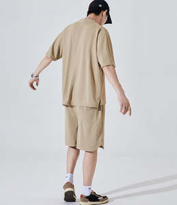 Ensemble Coordonné Homme Style Urbain Oversize Été : Chemise et Short Assortis Respirant Décontracté Deux Pièces - Product Image 6