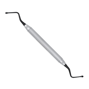 Curette chirurgicale en forme de cuillère 86 Siyah Lucas 2,8 mm en acier inoxydable, curette osseuse dentaire, instrument de chirurgie orale - Product Image 1