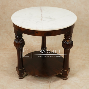 2026 New Luxury Modern 100% Natural <b>Solid</b> <b>Wood</b> Coffee Table Marble <b>Top</b> Portable <b>Top</b> Functional Design Elegant Living Room Decor - Product Image 3