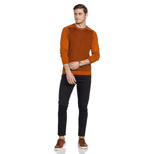 Sweat-shirts à col rond en molleton épais 370g, personnalisables, de luxe, pour impression sur mesure - Product Image 6