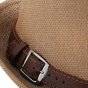 Sombreros Fedora de Moda Unisex, Diseño Clásico, Sombrero Elegante y Ligero, Perfecto para Viajes, Eventos, Fiestas y Uso Diario - Product Image 2