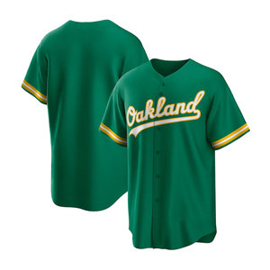 เสื้อเบสบอลแบบซับลิเมชั่นสำหรับผู้ชาย ออกแบบโดย OEM เสื้อเชิ้ตติดกระดุมสำหรับเล่นกีฬา แขนสั้นสำหรับผู้ชายและผู้หญิง - Product Image 1