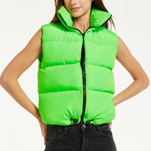 Chaleco Acolchado con Cuello Alto Personalizado al por Mayor para Mujer - Fabricante y Proveedor OEM Directo de Fábrica - Product Image 1