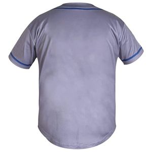 Conjunto de Uniforme de Béisbol Personalizado para Hombre, con Bordado, de Poliéster con Rayas Finas, Color Negro y Blanco, para América - Product Image 3