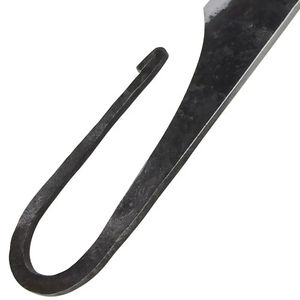 Couteau de cuisine multifonctionnel à lame unique en acier au carbone forgé à la main, style médiéval antique, personnalisé, fait main, OEM, Burraq - Product Image 5