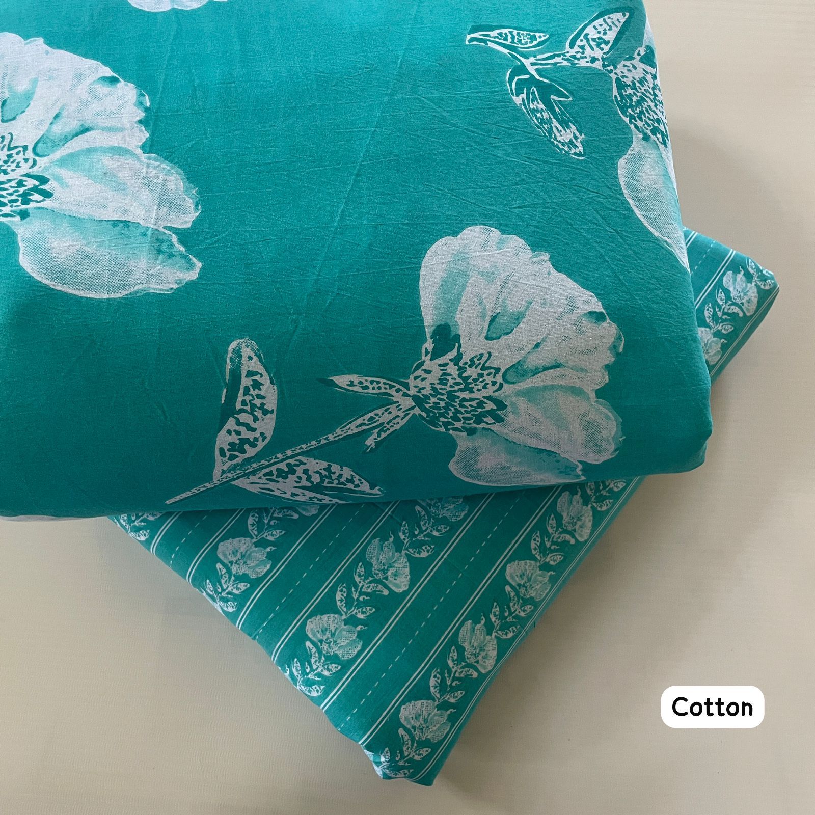 Floral bleu