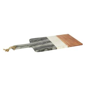 Tabla de Quesos de Madera Maciza y Mármol con Cuchillos, Diseño Moderno, Juego de Tablas de Cortar para Cocina a Precio Económico - Product Image 2
