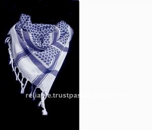ÉCHARPE ARABE DESERT Foulard d'été en toile de coton décontracté avec impression numérique Logo personnalisable de Style ethnique solide - Product Image 4