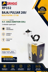 คอยล์จุดระเบิด Bajaj Pulsar 200 Platina CT100 HT Coil คุณภาพส่งออกสำหรับอะไหล่รถสองล้อ อินเดีย อโราโด - Product Image 4