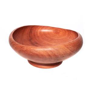 Tazones de Madera Hechos a Mano Ecológicos con Acabado Natural, Ideales para Ensaladas, Bocadillos y Cenas Familiares - Product Image 3