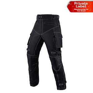 Pantalones de Motocicleta Resistentes de Cordura con Protección para las Rodillas, Forro Extraíble, Pantalones de Motociclista de Cordura Ultra Duraderos, Protección para Todo Clima - Product Image 1