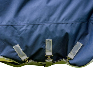 Manta para Caballo de Lujo OEM, Tejido Oxford 600D, Transpirable, Relleno de Algodón, Resistente a Desgarros, Herrajes de Acero Inoxidable - Product Image 2