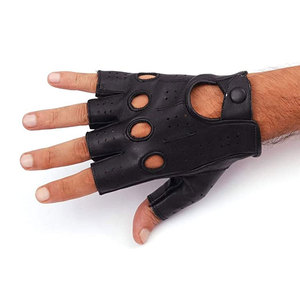 FITME SPORTS 2025 Professional Driving <b>Gloves</b> High Quality Breathable Anti-Slip Leather Waterproof Touchscreen Compatible - Product Image 3