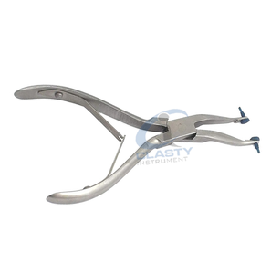 Forceps d'extraction dentaire en acier inoxydable, instrument chirurgical manuel de classe I, couleur argent, équipement dentaire - Product Image 2