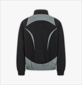 Ensemble de survêtement imperméable en polyester OEM unisexe, veste coupe-vent à fermeture éclair intégrale et pantalon de survêtement, 2 pièces - Product Image 6