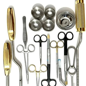Ensemble d'instruments chirurgicaux manuels en acier inoxydable de qualité supérieure pour interventions plastiques et reconstructives, usage hospitalier, complet - Product Image 5