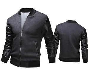 Best <b>Light</b> <b>Weight</b> 2025 Customized Embroidered Logo Versity <b>Jacket</b> Men's Student Wear Couple Varsity <b>Jacket</b> - Product Image 4