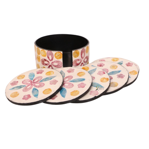 Decorative Mother Of Pearl Coaster Designed For Beverage Protection And Elegant Home Table Presentation Premium Wholesale - Product Image 3