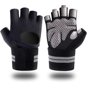 Gants de cyclisme unisexes sans doigts, antidérapants, absorbant les chocs, respirants - Product Image 5