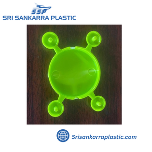 Bouchon rond en plastique à bouton-poussoir moulé par injection PP sur mesure, fermeture à clipser, 2g/10min MFR pour emballage de quincaillerie - Product Image 3