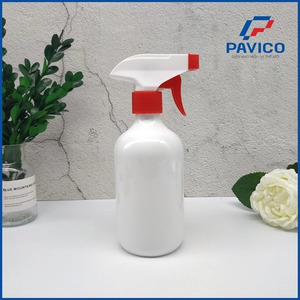 Flacons ovales en plastique de 500 ml Pavico, couleur personnalisée, pompe à lotion, OEM/ODM, emballage plastique, provenance Vietnam. - Product Image 3