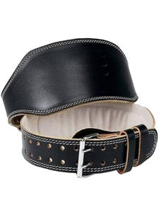 Ceintures de musculation Master Muscle en cuir de vachette, antidérapantes, imperméables, réglables, personnalisées, pour le soutien du dos et l'entraînement de la taille, pour la gym et le fitness - Product Image 6