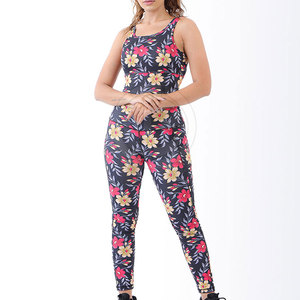 Conjunto de Yoga para Mujer, 2 Piezas, Diseño Sólido en la Parte Delantera, Secado Rápido, Ecológico, Transpirable, Ropa Deportiva para Gimnasio, Estilo Casual Holgado - Product Image 4