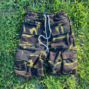 Pantalones cortos de carga en blanco Sweat WearCustom Logo de alta calidad Tallas grandes Hombres Gym Wear Shorts OEM Summer shorts - Product Image 5