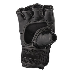 ถุงมือ MMA หนัง PU แบบมืออาชีพ ออกแบบโลโก้ได้ตามต้องการ ดีไซน์ใหม่สำหรับฝึกซ้อมมวย ระบายอากาศได้ดี ซับเหงื่อ ปิดด้วยแถบตีนตุ๊กแก - Product Image 4