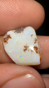 OPAL <b>GEMS</b> 5.00 Carat Natural Australian Opal Rough Multi <b>Fire</b> Opals Coober Pedy Gemstone 16X12X4MM Third Party Appraisal Color - Product Image 4