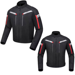 Veste de course légère en mesh, confortable, à manches longues, style motard minimaliste, équipement de randonnée et de moto tout-terrain - Product Image 4