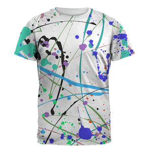Camisetas Deportivas Transpirables con Cuello Redondo, Tejidas, con Estampado por Sublimación 3D, Ecológicas, Estilo Urbano, Talla Grande para Hombre, Pakistán - Product Image 1