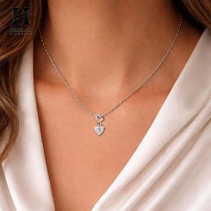 Colgante de Corazón de Diamantes en Oro Personalizado al por Mayor, Diseño Infinito Romántico, Joyería Fina Certificada IGI/GIA - Product Image 6